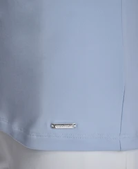 Calvin Klein Women's Solid V-Neck Blouse