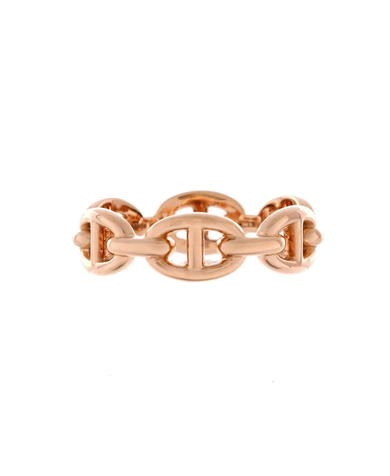 Pre-Owned HERMES Chaine d'Ancre Enchainee Ring