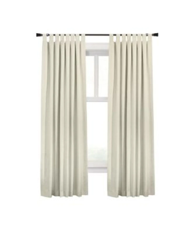 Thermaplus Commonwealth Ventura Tab Top Dressing Window Curtain Panel Pair 52x63 X22
