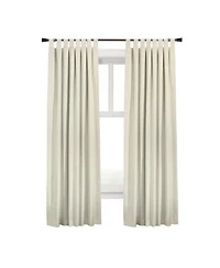 Thermaplus Commonwealth Ventura Tab Top Dressing Window Curtain Panel Pair 52x63 X22