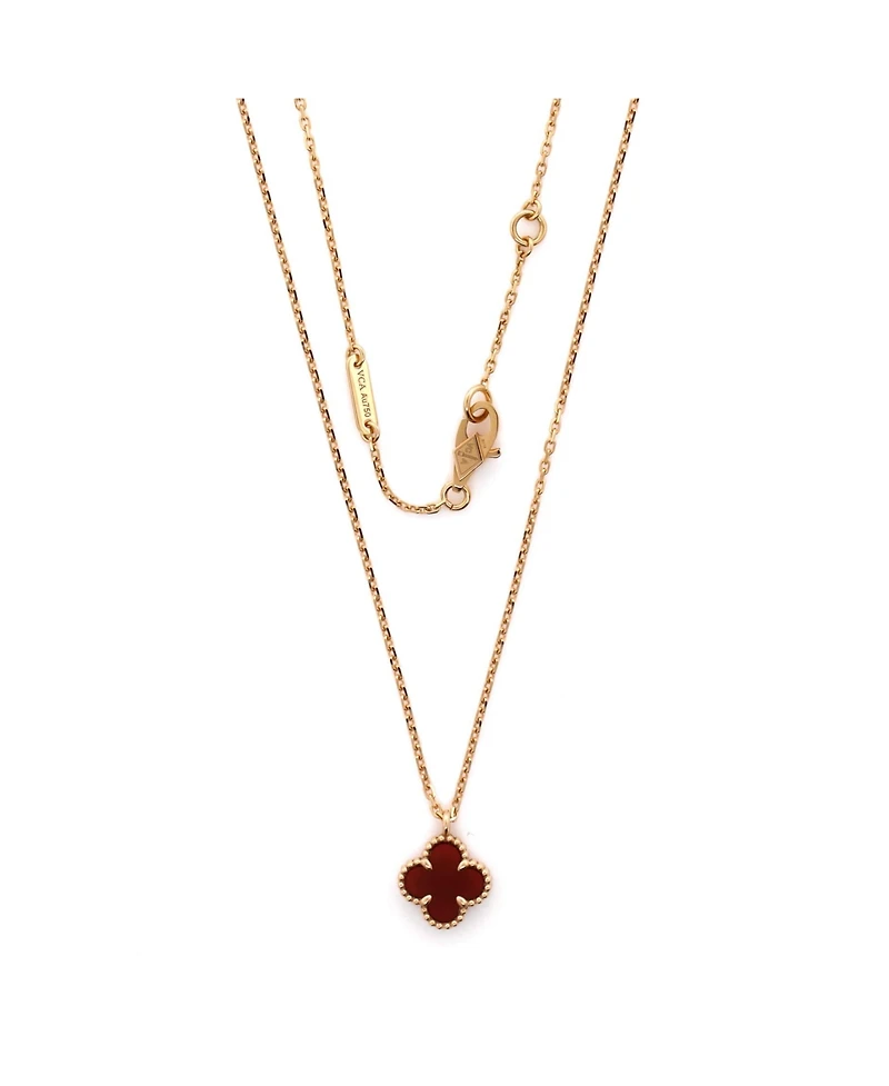 Pre-Owned Van Cleef & Arpels Sweet Alhambra Pendant Necklace