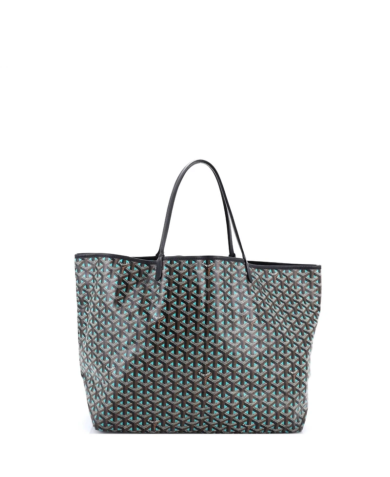 Pre-Owned Goyard Gm Saint Louis Tote Claire Voie Coated Canvas