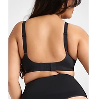 Siella Women's Everyday Wireless Support Sculpt V-Neck Padded Bra