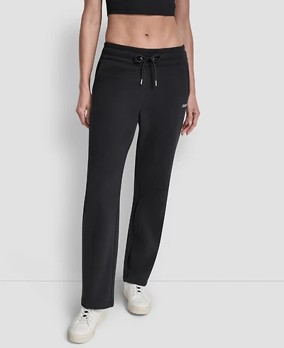 Dkny Women's Metallic Bubble Open Leg Pull-On Pants