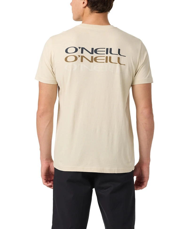 O'Neill Men's Triple Stack Short-Sleeve T-Shirt