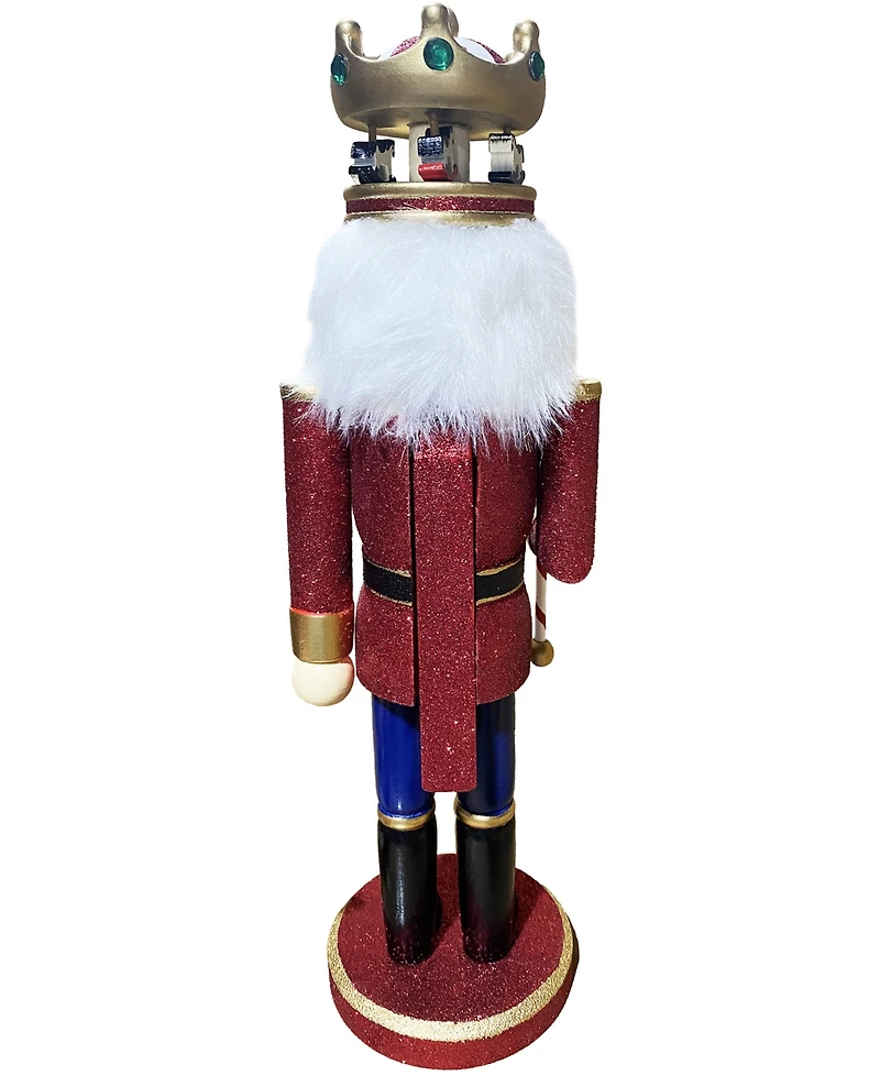 Santa's Workshop 14" Merry-Go-Round Nutcracker