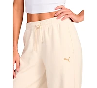 Puma Women's Textured Knit Wide Leg Pants