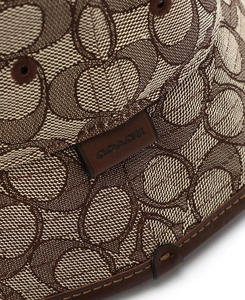 Coach Men's Signature C Jacquard Bucket Hat