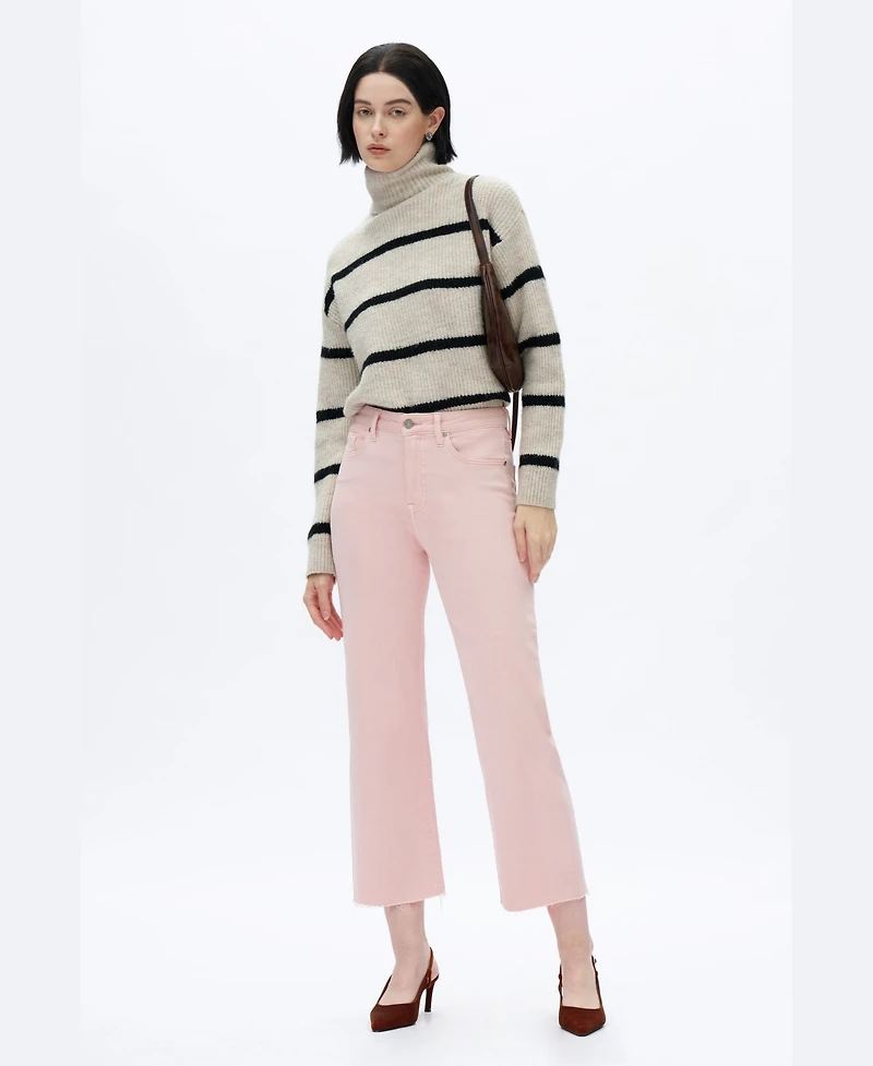 Bayeas Plus High Rise Crop Skinny Jeans