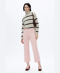 Bayeas Plus High Rise Crop Skinny Jeans