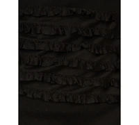 Adrianna Women's Ruffle Square Neck Maxi Dress