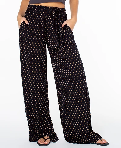 Roxy Women's Solstice Kiss Elastic Waist Pull-On Pants