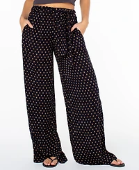 Roxy Women's Solstice Kiss Elastic Waist Pull-On Pants