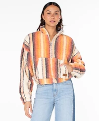 Roxy Women's Cold Surf Full-Zip Mock Neck Top