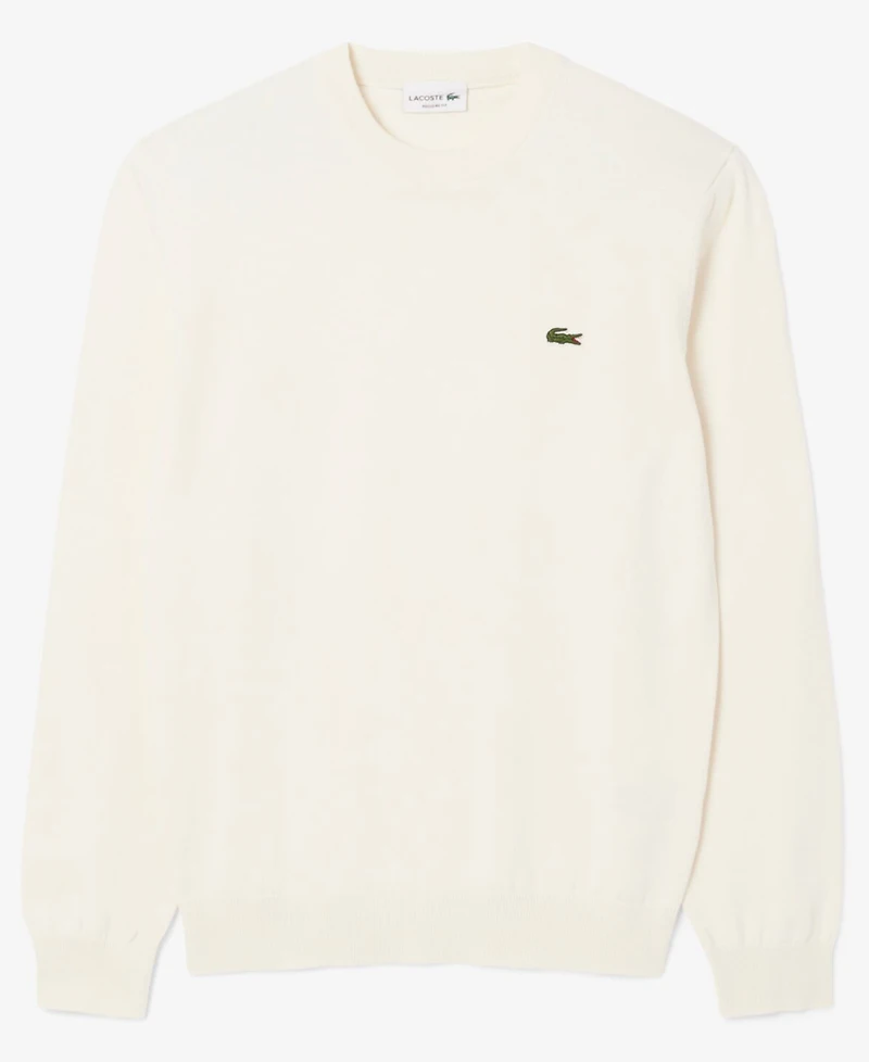 Lacoste Men's Solid Croc Sweater