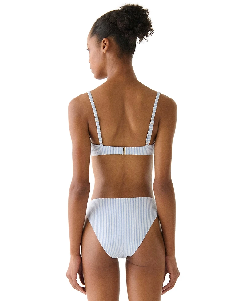 kate spade new york Women's Seamed Underwire Bra Top