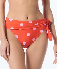 kate spade new york Women's High Waist Swim Bottoms