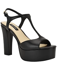 Nine West Women's Naini Block Heel Dress Sandals