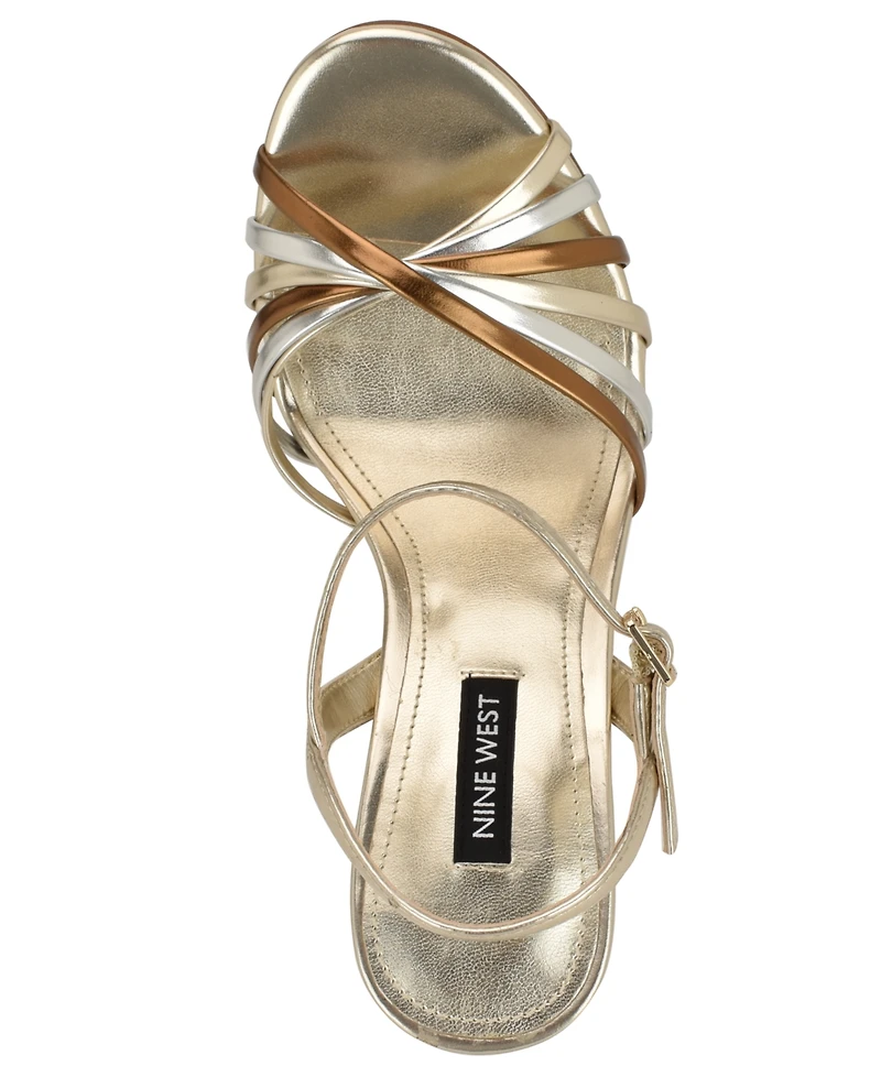 Nine West Women's Meripen Strappy Dress Sandals