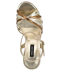 Nine West Women's Meripen Strappy Dress Sandals