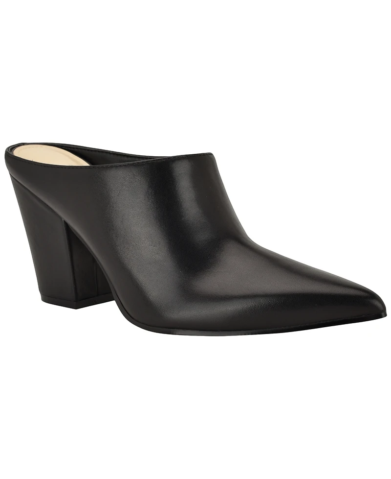 Nine West Women's Amini High Block Heel Mules
