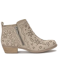 Lucky Brand Women's Basel Perforated Ankle Booties