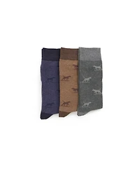 Rodd & Gunn Men's Dogs-a-Plenty Three Pack Socks
