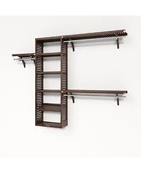 John Louis Home Solid Wood Reach-In Closet Organizer