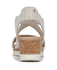 Dr. Scholl's Women's Just Cute Strappy Wedge Sandals