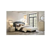 Z Gallerie Marble Velvet Curtain