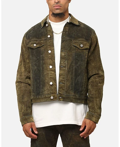 Loiter Men's mnml Sl3 Suede Jacket