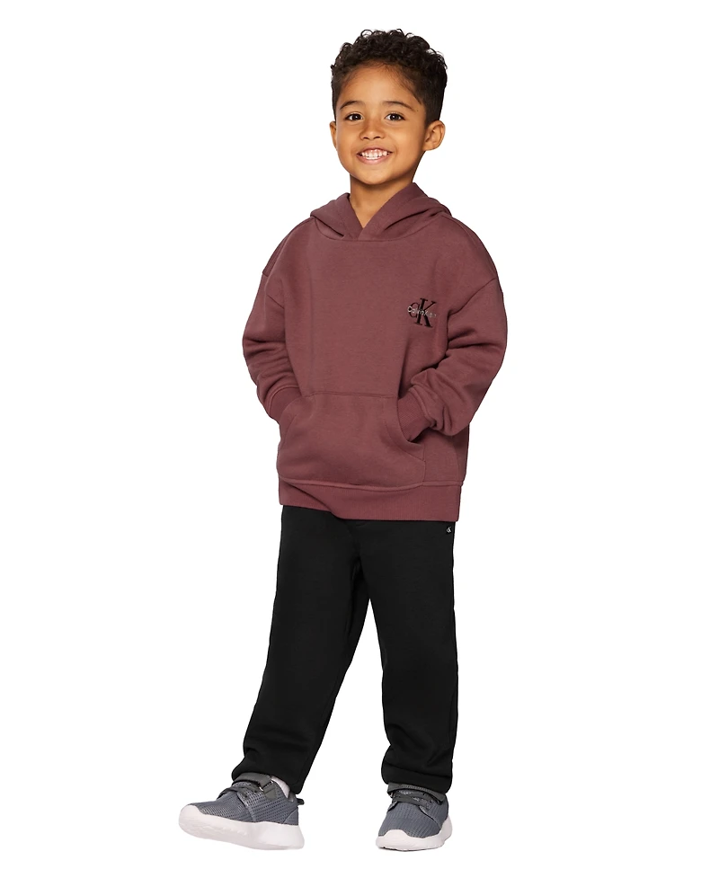 Calvin Klein Boys 2T-7 2-Piece Hoodie and Pants Set