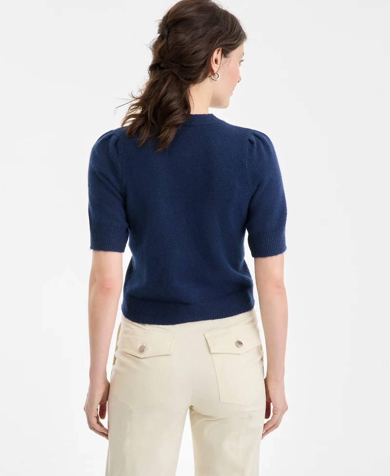 On 34th Women's Puff Sleeve Cardigan, Macy's Exclusive