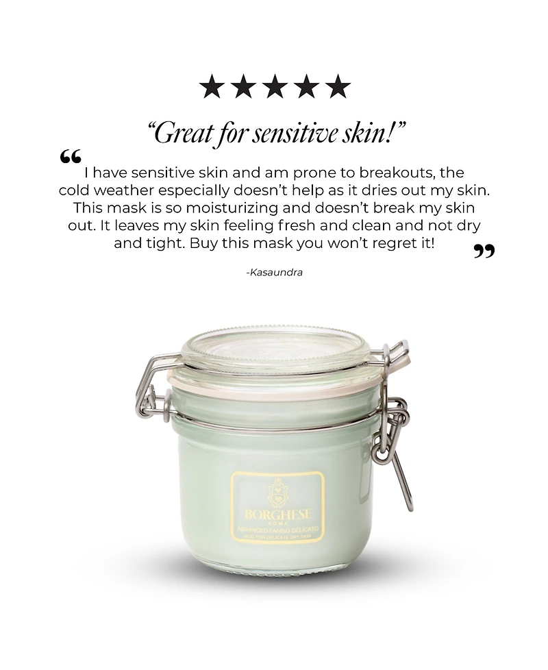 Borghese Advanced Fango Delicato Moisturizing Mud Mask, 7.5-oz.