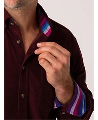 Koy Clothing Men's Corduroy Long Sleeve Shirt