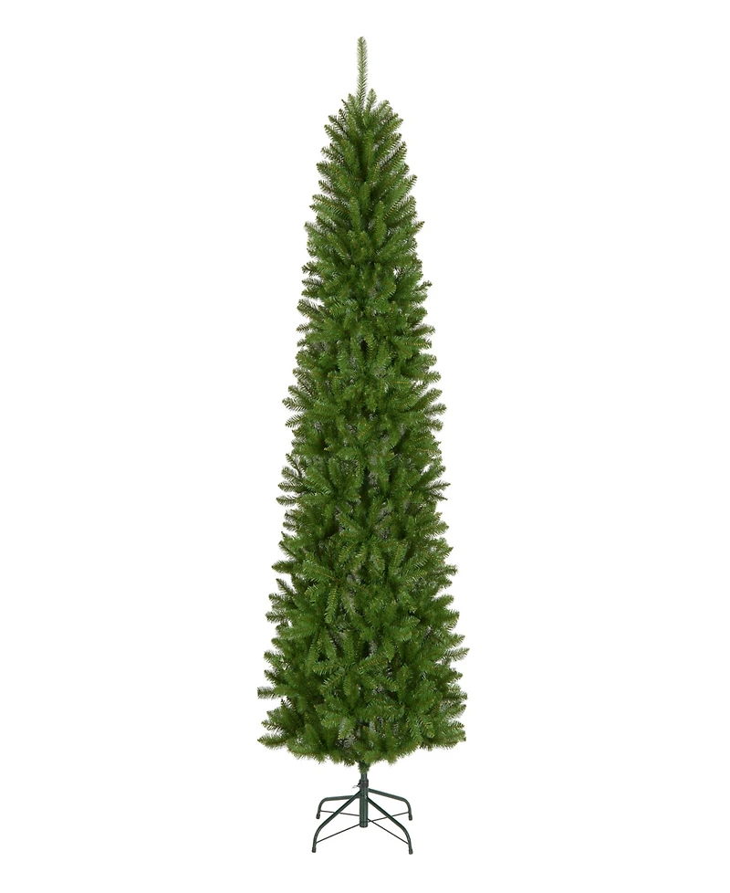 National Tree 7.5' Kingswood Fir Hinged Pencil Tree