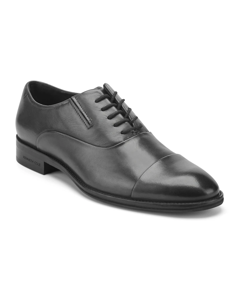 Kenneth Cole New York Men's Tully Leather Cap Toe Oxford