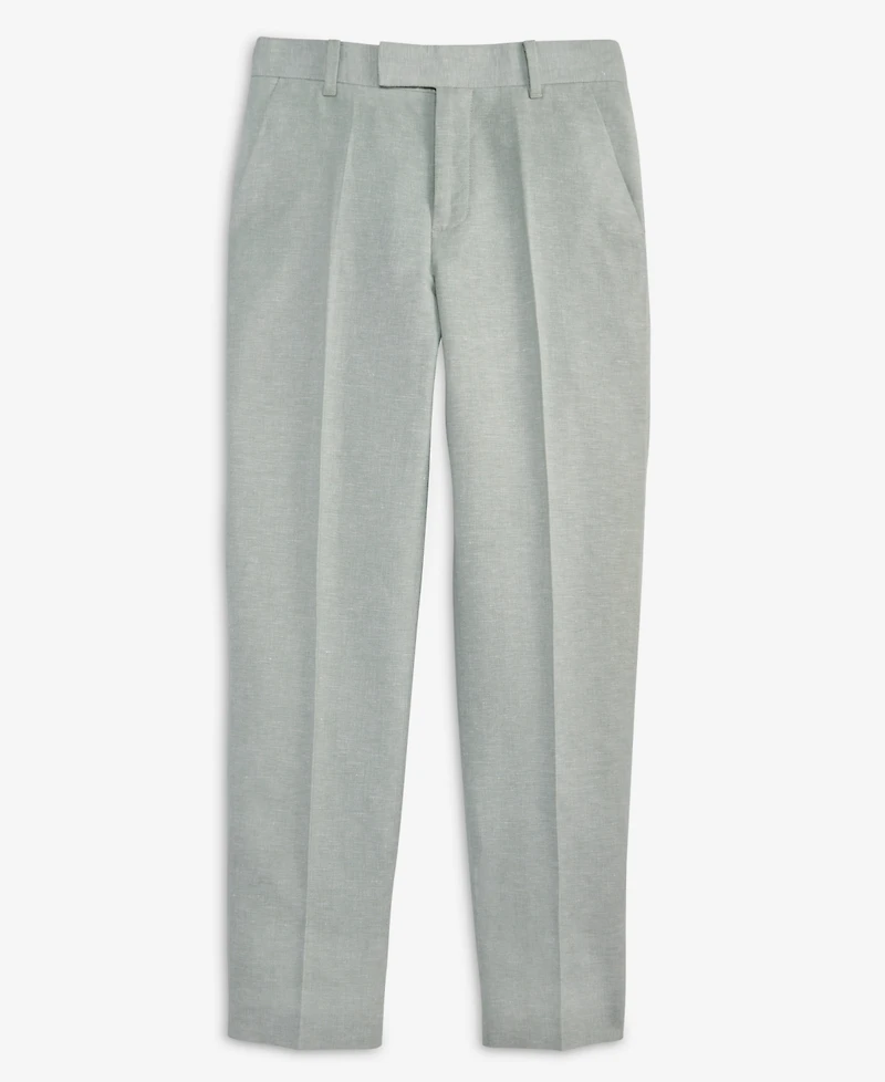 Calvin Klein Boys' 8-20 Tri-Blend Linen Suit Pants
