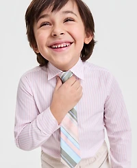 Nautica Toddler Boys' & Khaki Linen-Look 4-Pc. Suit Set