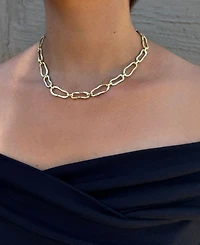 Adornia Gold Link Necklace