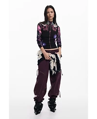 Desigual Women's Mirror flowers T-shirt