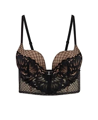 Adore Me Women's Camilla Push Up Plunge Bra