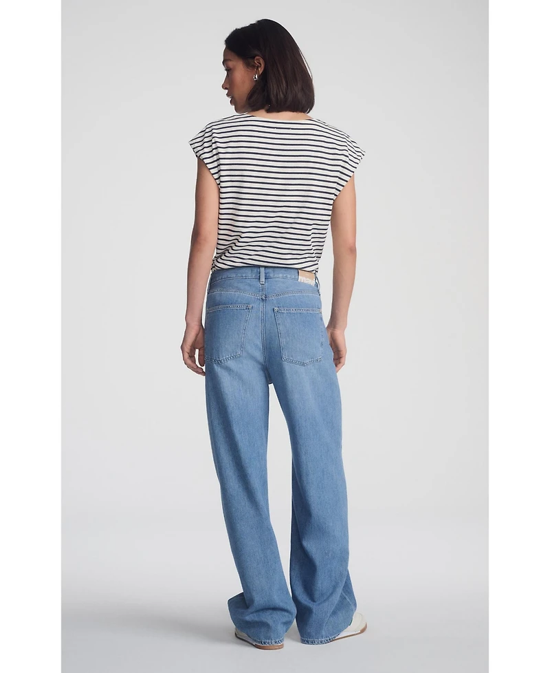 Mavi Jeans Women's Nella Wide Leg Light Blue Well