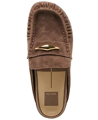 Dolce Vita Women's Jordero Buckle Tailored Flat Mules