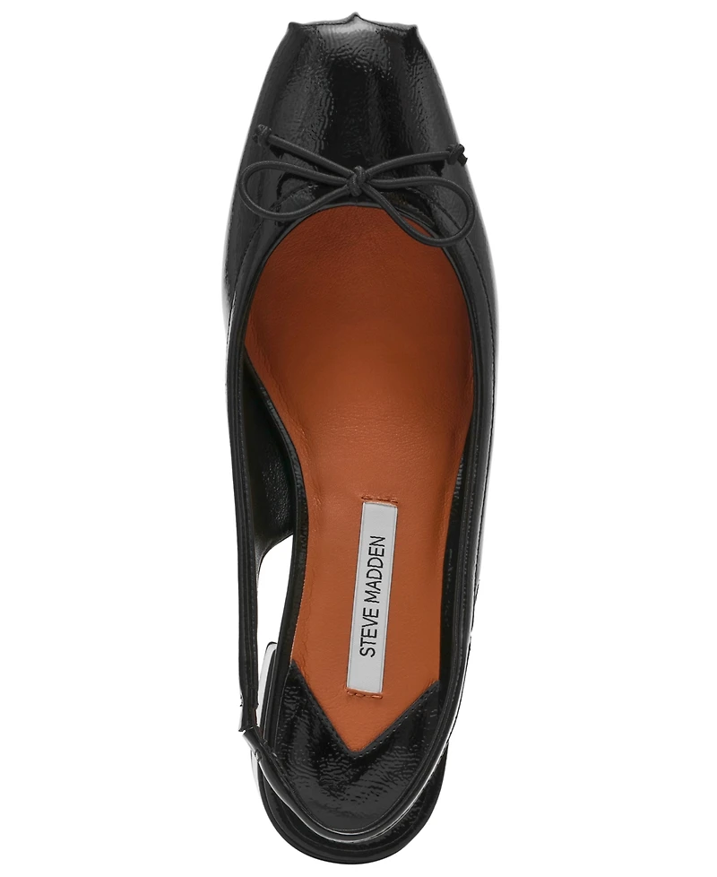Steve Madden Women's Slingback Block-Heel Ballet Pumps