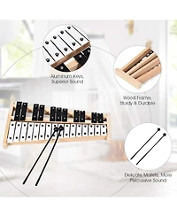 Sugift 27 Note Glockenspiel Xylophone with 2 Rubber Mallets