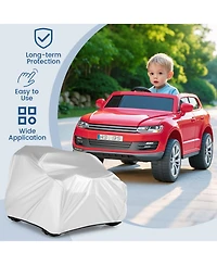Sugift Kids Car Cover for Power Ride-On Toy Car with Storage Bag (Only Cover)