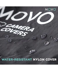 Movo CRC17 Storm Raincover Protector for Dslr Cameras, Lenses, Photographic Equipment (Small Size: 17 x 14.5)