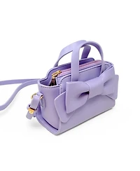 Zomi Gems Big Bow Baguette Handbag