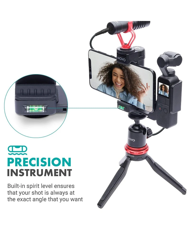 Movo Opr-50 Dji Osmo Pocket Smartphone Rig